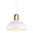 Danito, nowoczesna lampa wisząca, biała, E27, MDM3153/1M W